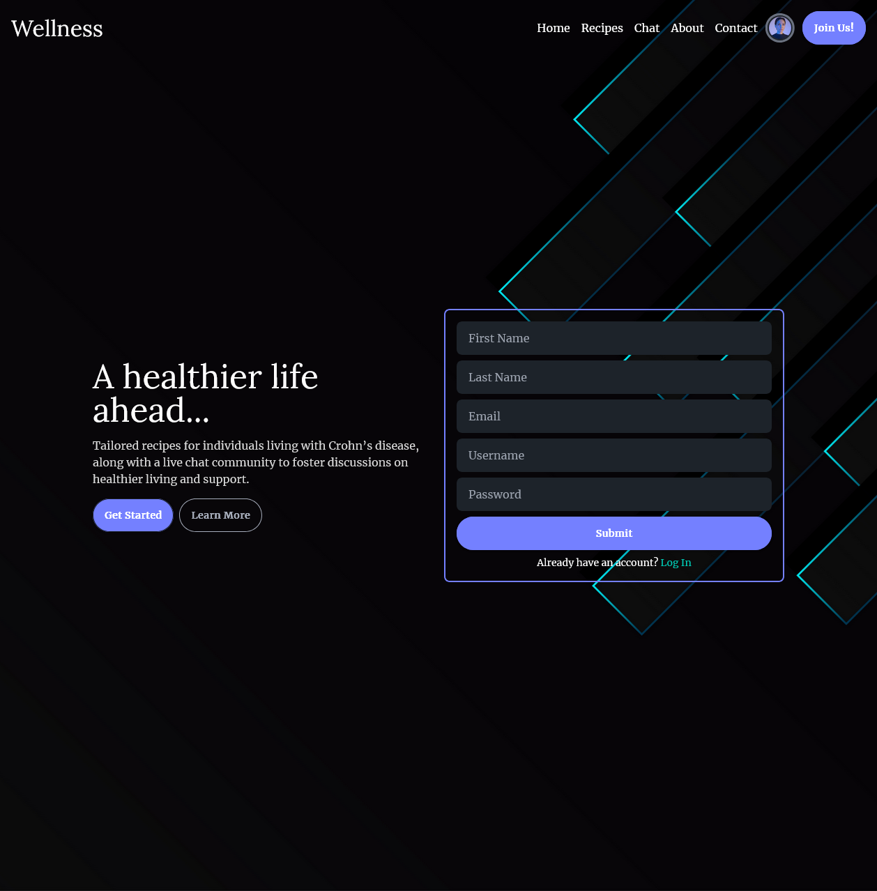 Crohn's Application Screenshot